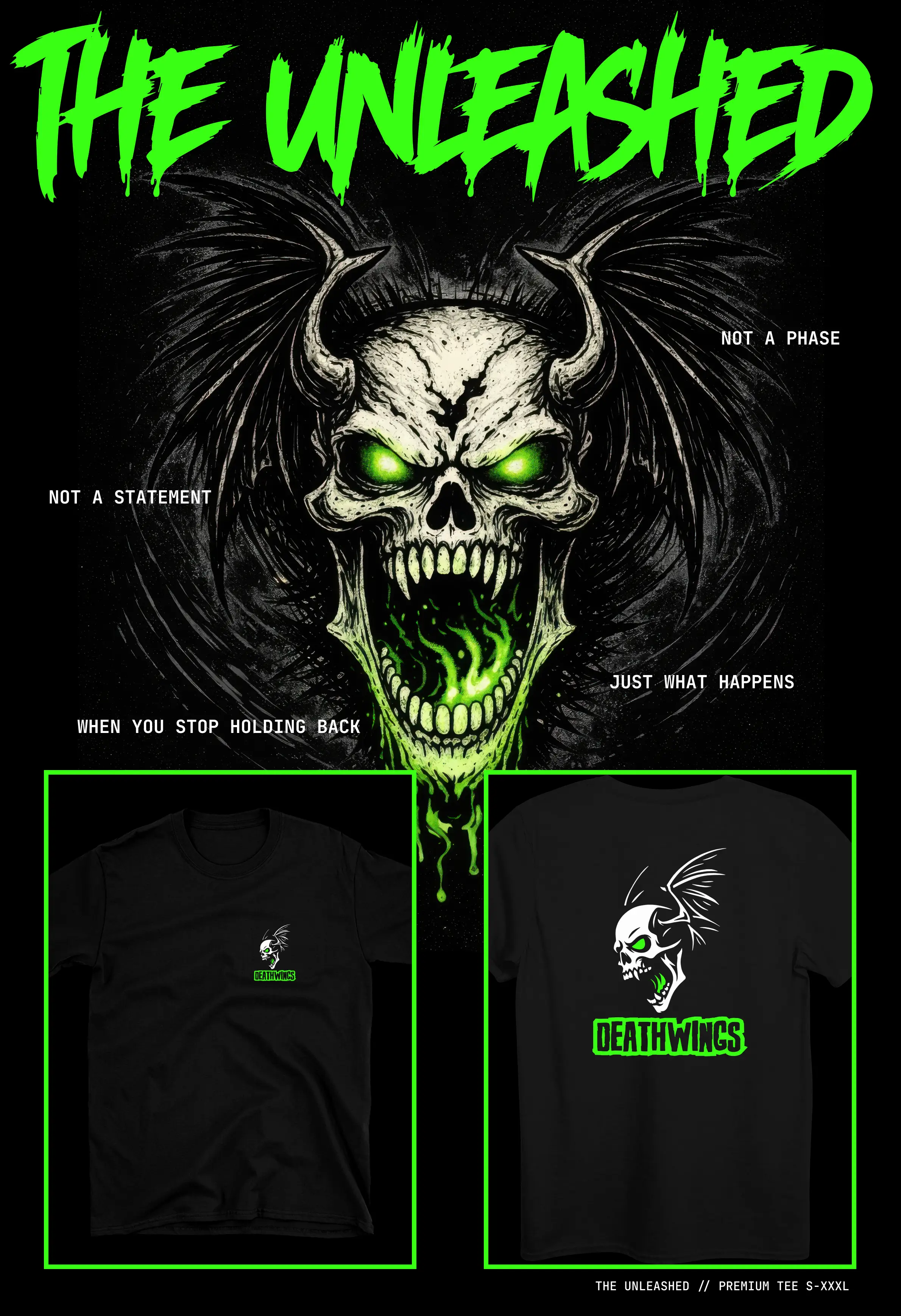 The Unleashed - Premium Heavyweight Tee